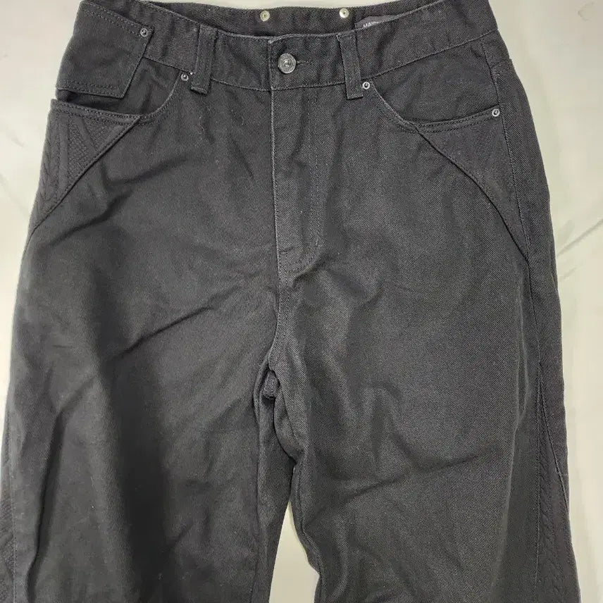 [BUNJANG] Maison Mineed Knit Mix Wide Pants / (31)메종미네드 니트 믹스 와이드 팬츠