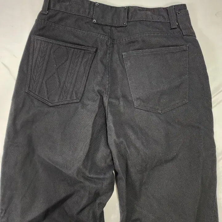 [BUNJANG] Maison Mineed Knit Mix Wide Pants / (31)메종미네드 니트 믹스 와이드 팬츠
