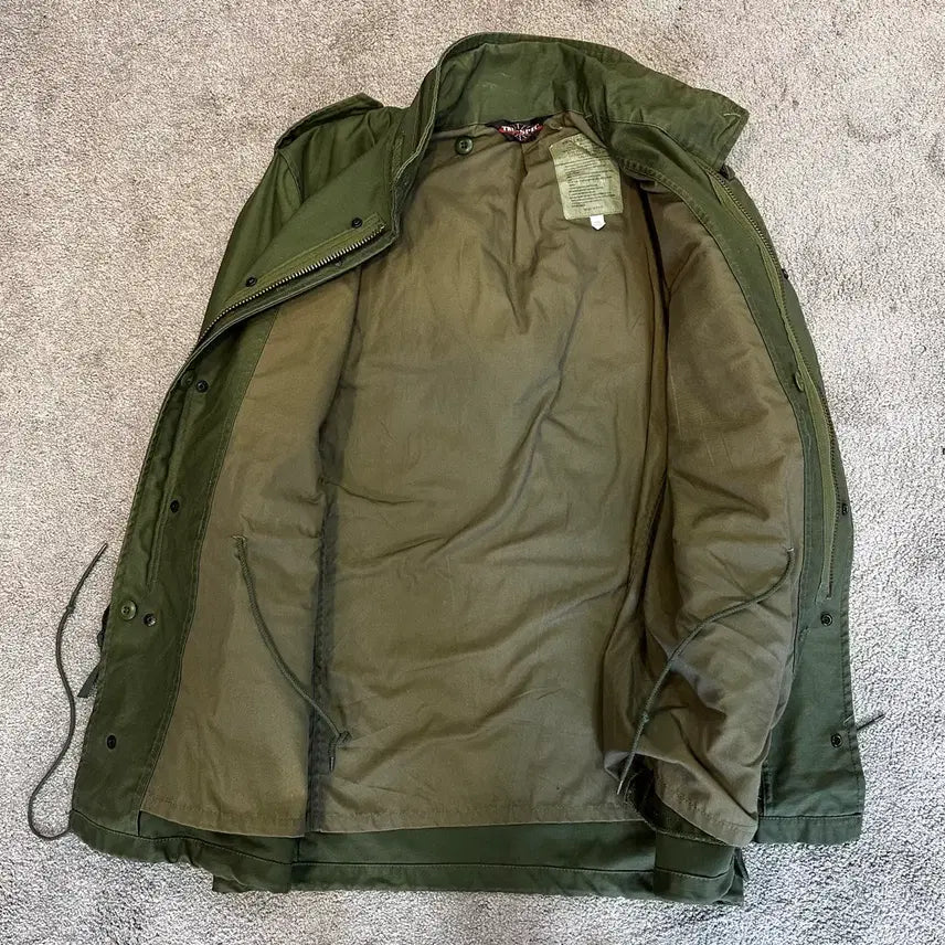 [BUNJANG] Tru-Spec M-65 Field Jacket / 빈티지 트루스펙 밀리터리 M-65 필드 자켓M-L