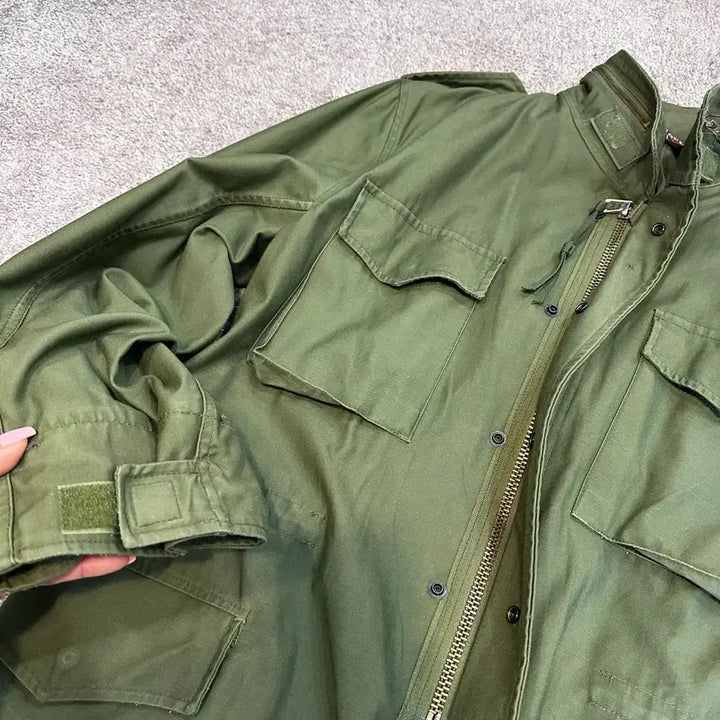 [BUNJANG] Tru-Spec M-65 Field Jacket / 빈티지 트루스펙 밀리터리 M-65 필드 자켓M-L