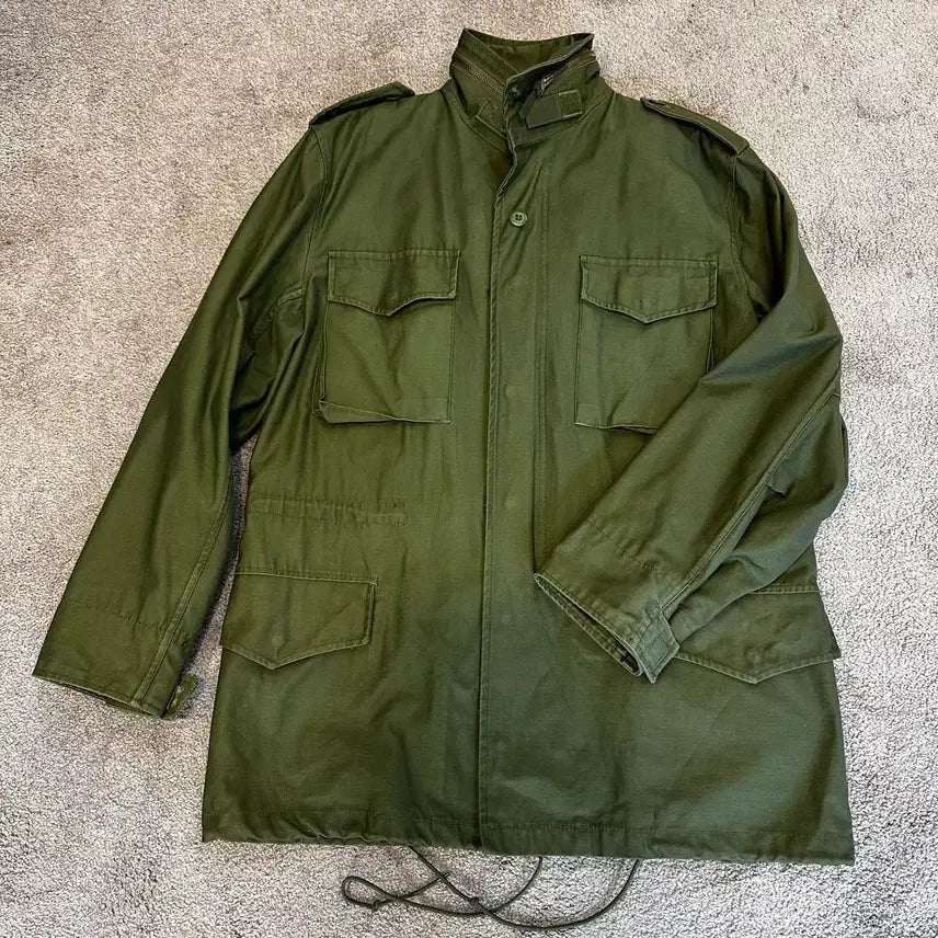 [BUNJANG] Tru-Spec M-65 Field Jacket / 빈티지 트루스펙 밀리터리 M-65 필드 자켓M-L