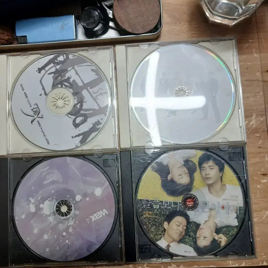 [BUNJANG] Wax and Various Artists CD Bundle / CD 음반 모음 (Wax, 슬픔보다 더 슬픈 이야기)4장
