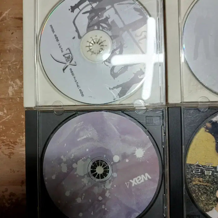 [BUNJANG] Wax and Various Artists CD Bundle / CD 음반 모음 (Wax, 슬픔보다 더 슬픈 이야기)4장