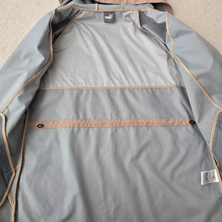 [BUNJANG] Puma Rain Jacket (Beige) - XL / 푸마  후드 바람막이 레인자켓 XL