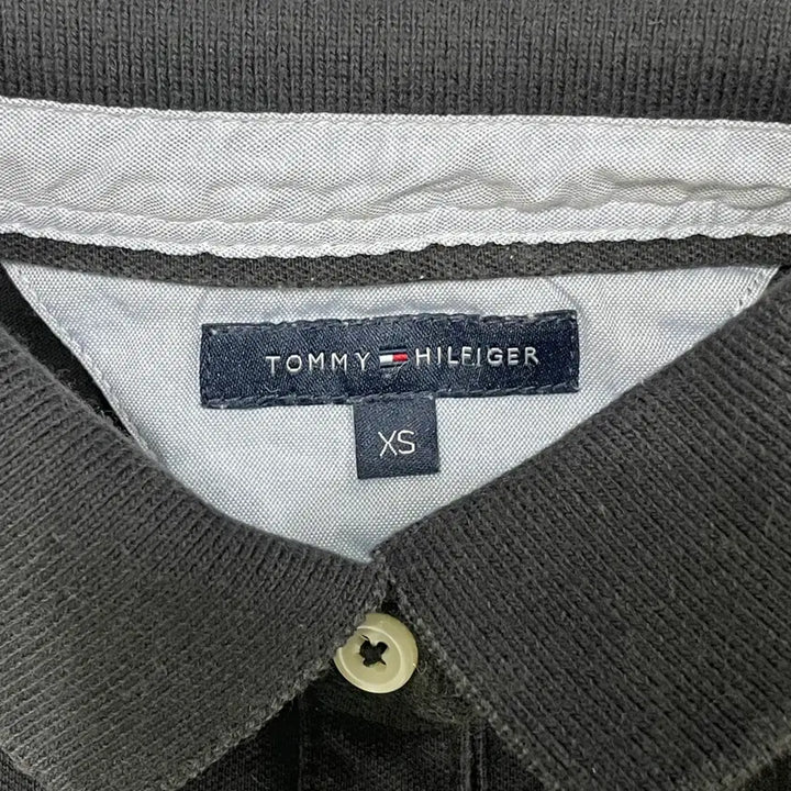 [BUNJANG] Tommy Hilfiger Slim Fit Polo Shirt / XS 타미힐피거 슬림핏 피케 반팔 폴로 셔츠 0312-2