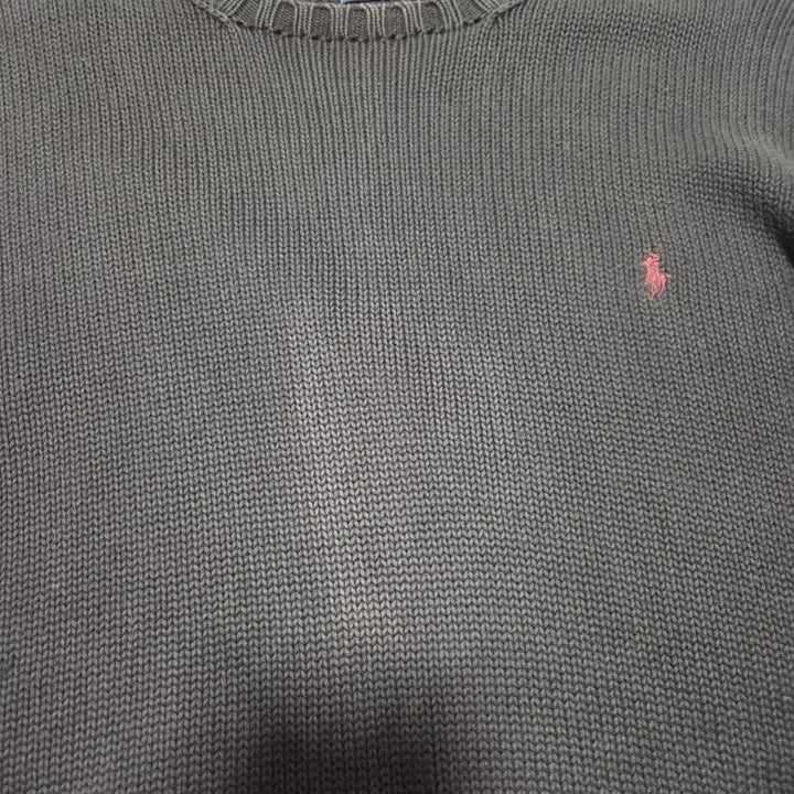 [BUNJANG] Polo Ralph Lauren Black Pony Logo Sweater L / 폴로랄프로렌 블랙 포니로고 스웨터 L 26031313