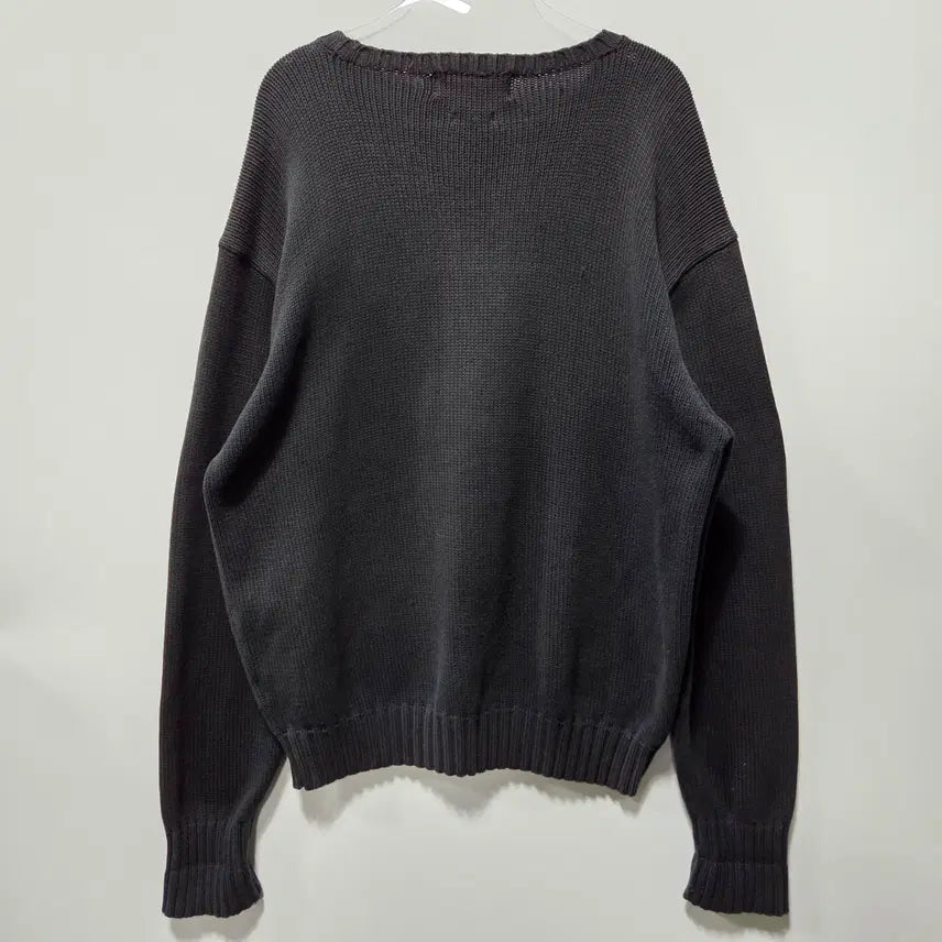 [BUNJANG] Polo Ralph Lauren Black Pony Logo Sweater L / 폴로랄프로렌 블랙 포니로고 스웨터 L 26031313