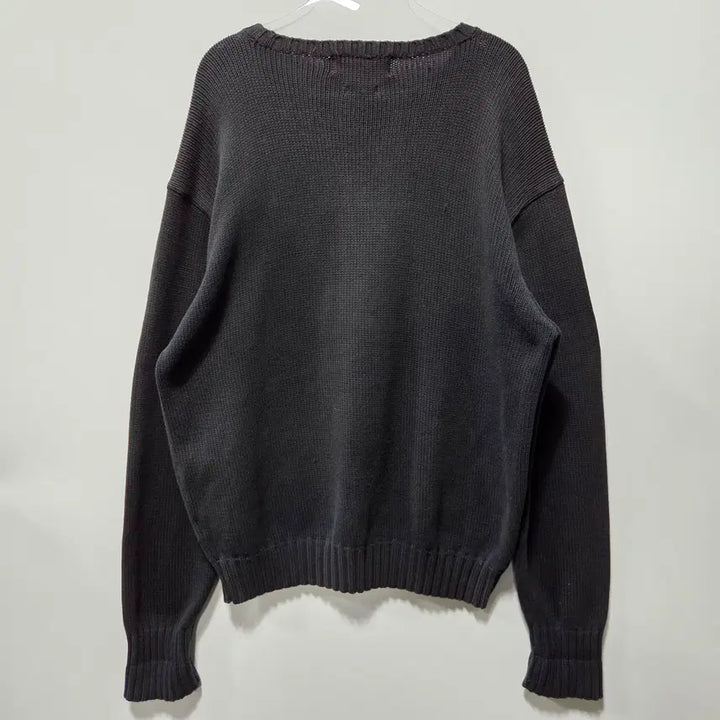 [BUNJANG] Polo Ralph Lauren Black Pony Logo Sweater L / 폴로랄프로렌 블랙 포니로고 스웨터 L 26031313