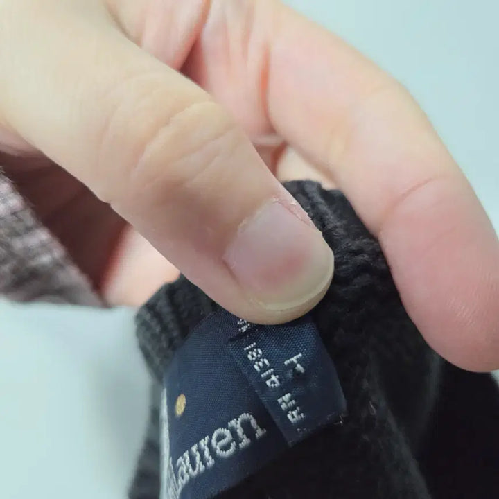 [BUNJANG] Polo Ralph Lauren Black Pony Logo Sweater L / 폴로랄프로렌 블랙 포니로고 스웨터 L 26031313