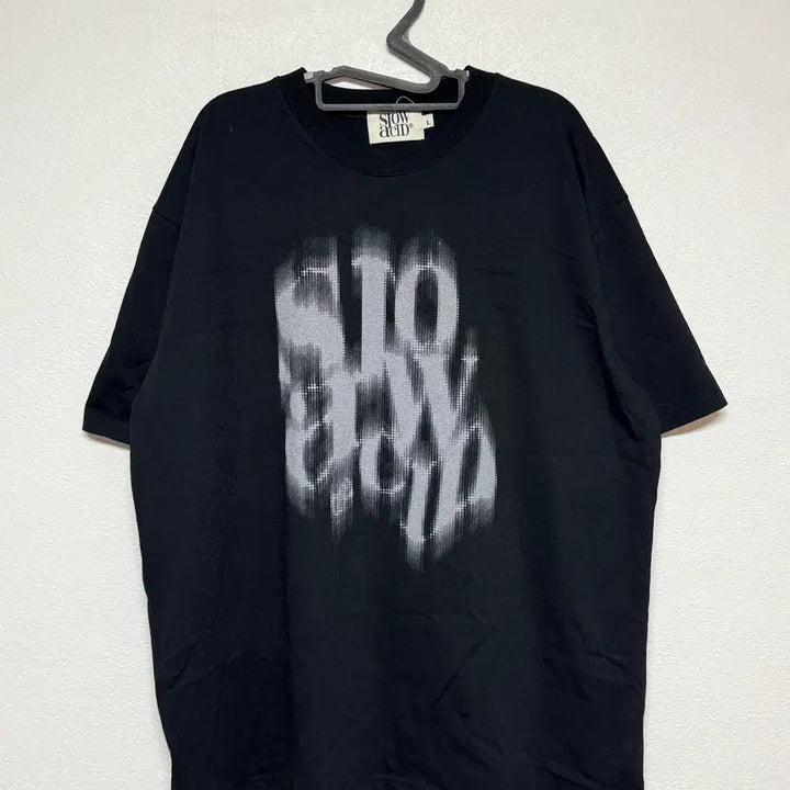 [BUNJANG] SLOWACID Black T-shirt L / SLOWACID 슬로우애시드 블랙 반팔티 L