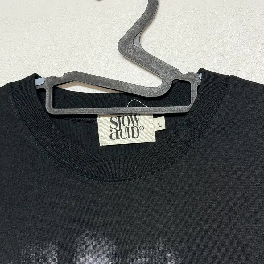 [BUNJANG] SLOWACID Black T-shirt L / SLOWACID 슬로우애시드 블랙 반팔티 L