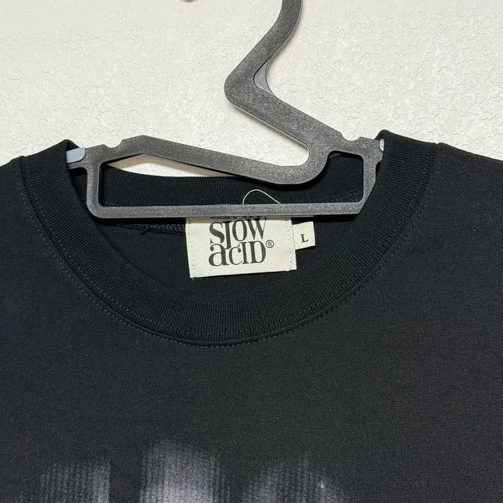 [BUNJANG] SLOWACID Black T-shirt L / SLOWACID 슬로우애시드 블랙 반팔티 L