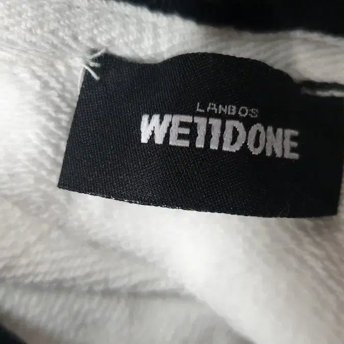 [BUNJANG] Welldone Teddy Bear Crop Hoodie M / 웰던 곰돌이  크롭후드티 M
