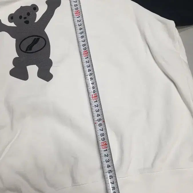 [BUNJANG] Welldone Teddy Bear Crop Hoodie M / 웰던 곰돌이  크롭후드티 M