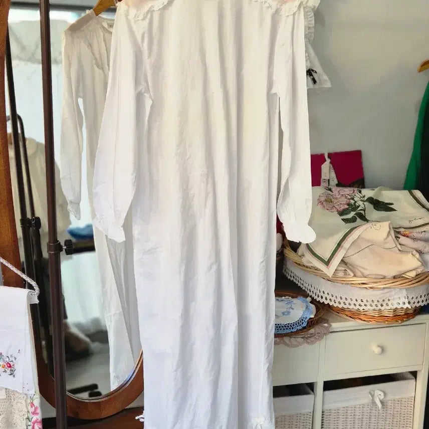 [BUNJANG] Hivense Lace Detail Pajamas / hivense 레이스 디테일 잠옷