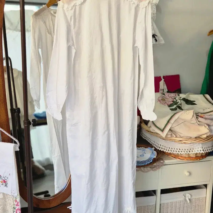[BUNJANG] Hivense Lace Detail Pajamas / hivense 레이스 디테일 잠옷