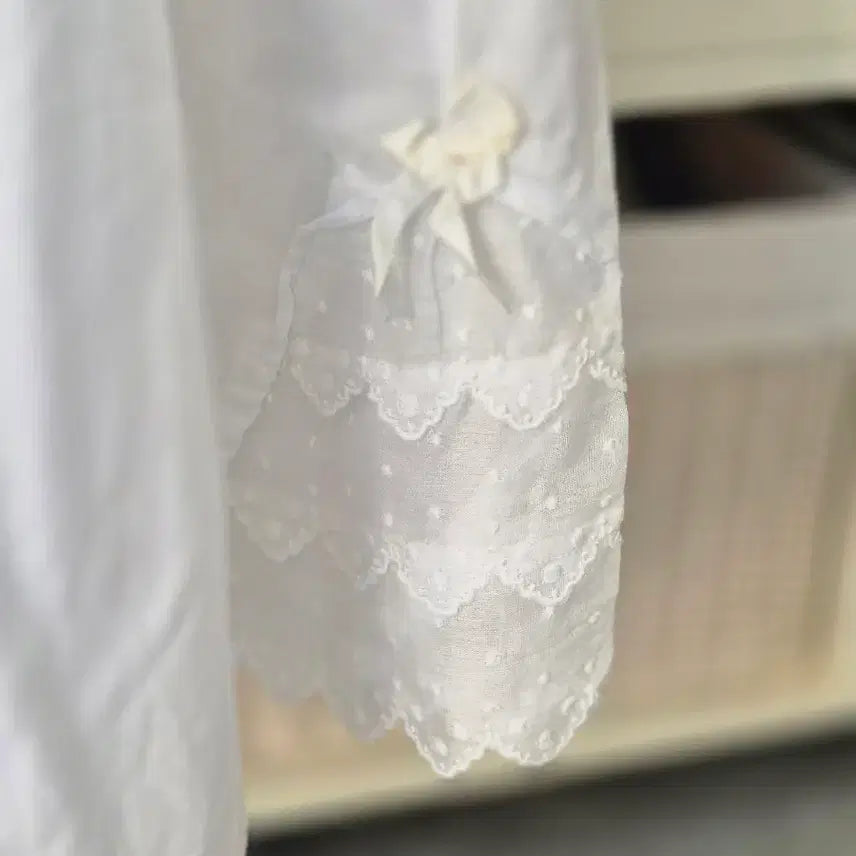 [BUNJANG] Hivense Lace Detail Pajamas / hivense 레이스 디테일 잠옷