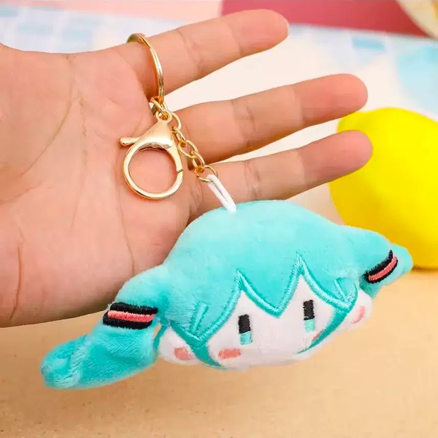 [BUNJANG] Hatsune Miku Project Sekai Doll Keyring / 덤스티커)하츠네 미쿠 인형 키링 열쇠고리 프로젝트 세카이