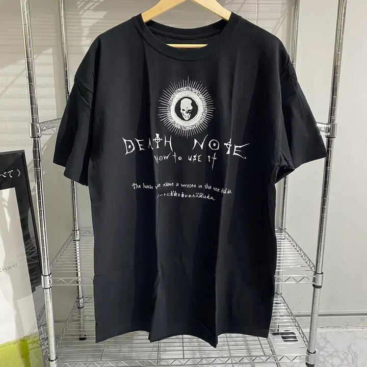 [BUNJANG] Death Note Official Animation T-shirt / 데스노트 오피셜 애니메이션 티셔츠