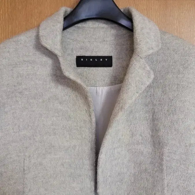 [BUNJANG] SISLEY Grey Long Coat / SISLEY |  그레이 모직 롱코트 55 | (모81알파카19)