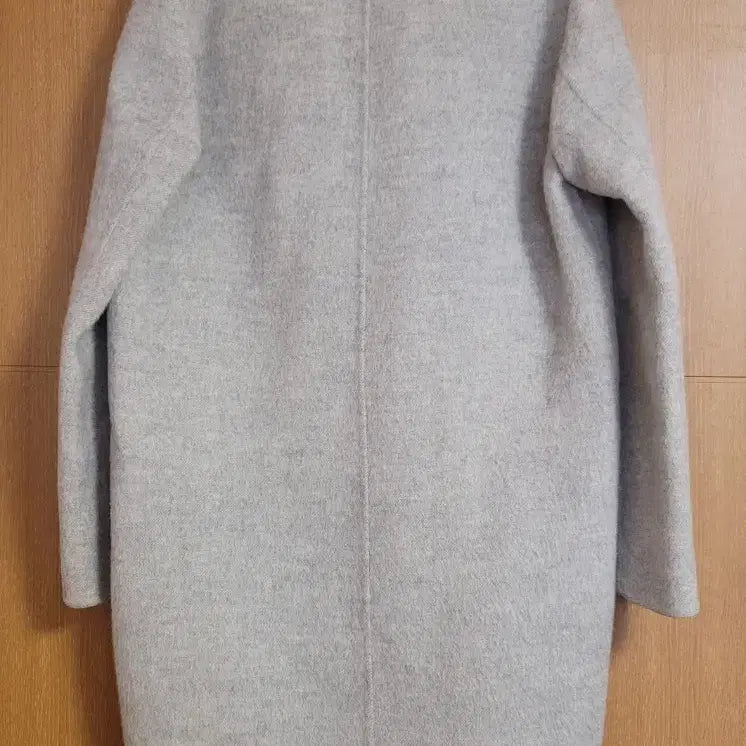 [BUNJANG] SISLEY Grey Long Coat / SISLEY |  그레이 모직 롱코트 55 | (모81알파카19)