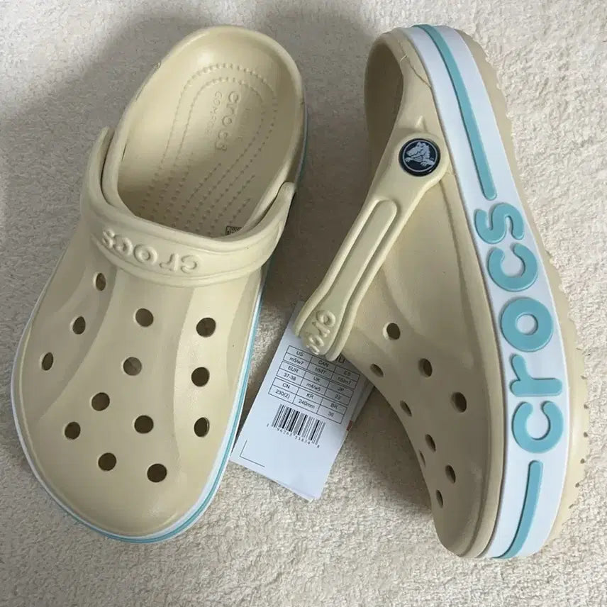 [BUNJANG] Crocs Bayaband Winter White Boots / M5/W7크록스 바야밴드 윈터화이트240사이즈