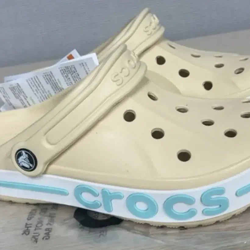 [BUNJANG] Crocs Bayaband Winter White Boots / M5/W7크록스 바야밴드 윈터화이트240사이즈