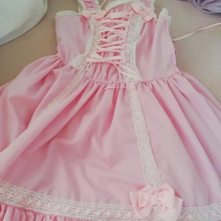 [BUNJANG] Bodyline Lolita Jumpskirt / 바디라인 점스카 로리타 양산형