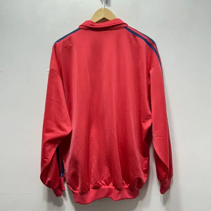 [SOLD OUT] 아디다스 삼선 트랙탑 집업 자켓  핑크 XL