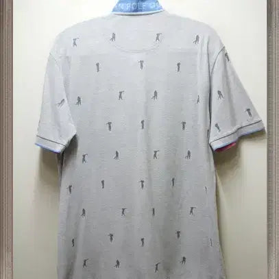 [SOLD OUT] 빈폴 골프 정품 멀티무늬 면카라티 택100