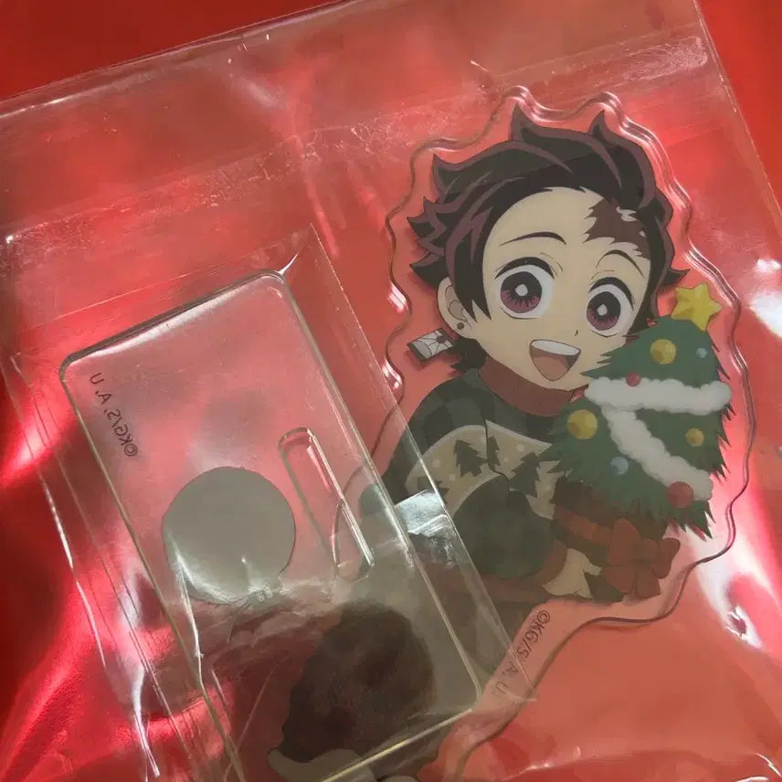 [BUNJANG] Demon Slayer Tanjiro Christmas Acrylic Stand / 귀멸의 칼날 탄지로 크리스마스 아크릴