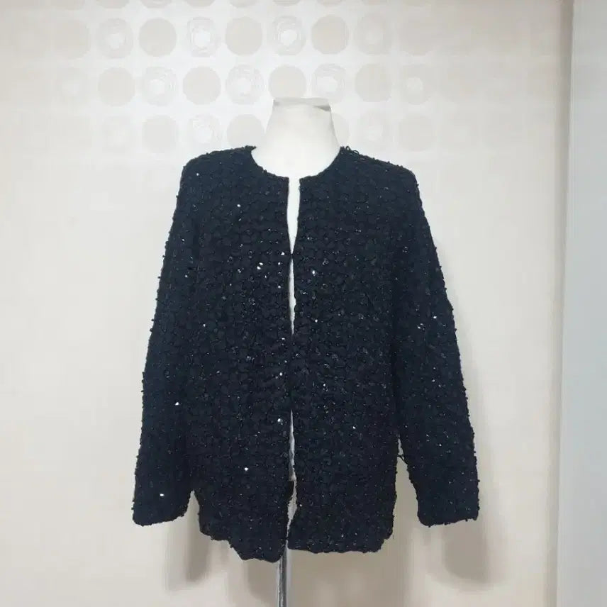 [BUNJANG] Black Jacket (Size 77) / 블랙자켓77/여성자켓77/비즈자켓77
