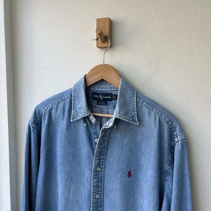 [BUNJANG] Polo Ralph Lauren Denim Shirt / 16307 - 폴로 랄프로렌 데님 셔츠