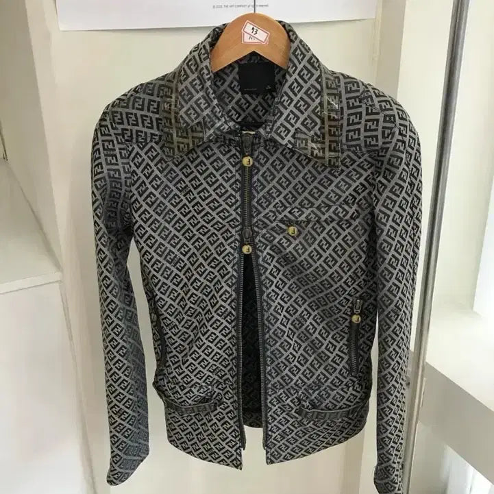 [BUNJANG] Fendi Zucchino Pattern Jacket / 펜디 주카패턴 자켓