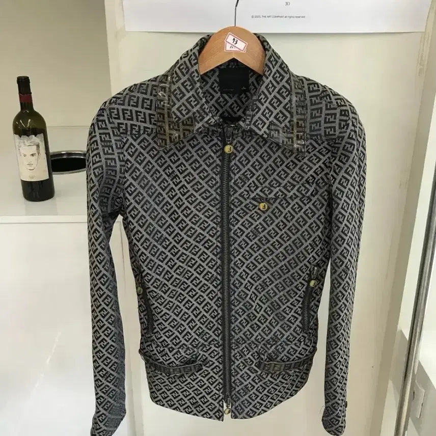 [BUNJANG] Fendi Zucchino Pattern Jacket / 펜디 주카패턴 자켓