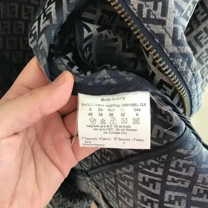 [BUNJANG] Fendi Zucchino Pattern Jacket / 펜디 주카패턴 자켓