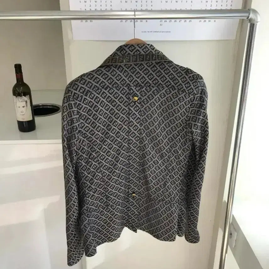 [BUNJANG] Fendi Zucchino Pattern Jacket / 펜디 주카패턴 자켓