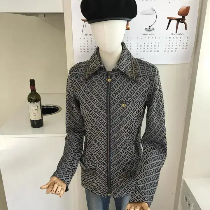 [BUNJANG] Fendi Zucchino Pattern Jacket / 펜디 주카패턴 자켓