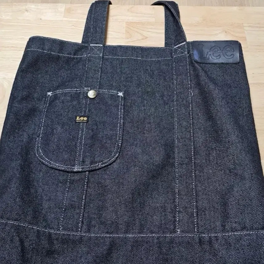 [BUNJANG] Lee Vintage Logo Pocket Eco Bag / Lee 빈티지 로고 포켓 에코백 새상품