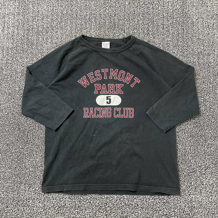 [BUNJANG] Champion Japan 3/4 Sleeve Rugby T-shirt / 빈티지9. 챔피온 재팬 7부소매 럭비 티셔츠 반팔