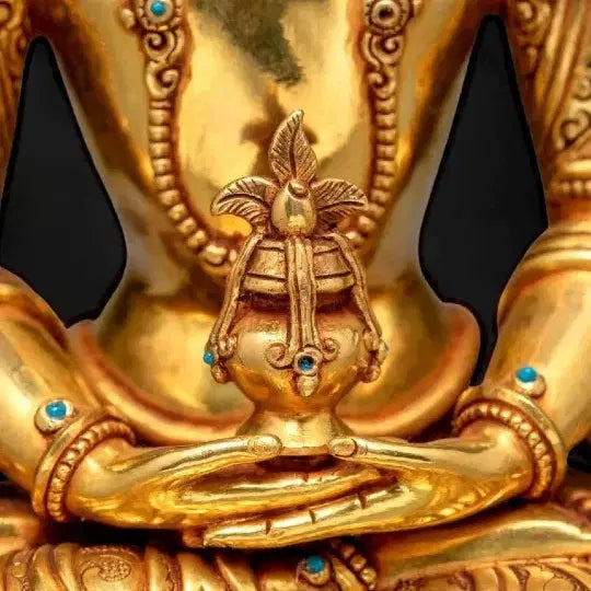 [BUNJANG] Tibetan Buddhism Longevity Buddha Statue / 티벳불교 장수부처