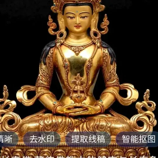 [BUNJANG] Tibetan Buddhism Longevity Buddha Statue / 티벳불교 장수부처