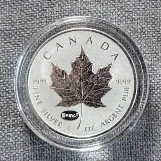 [BUNJANG] Canada Maple Leaf E=mc2 Privvy Silver Coin 1oz / 캐나다 메이플 리버스프루프 E=mc2 프리비 은화 1온스