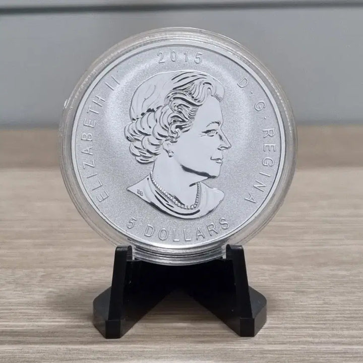 [BUNJANG] Canada Maple Leaf E=mc2 Privvy Silver Coin 1oz / 캐나다 메이플 리버스프루프 E=mc2 프리비 은화 1온스