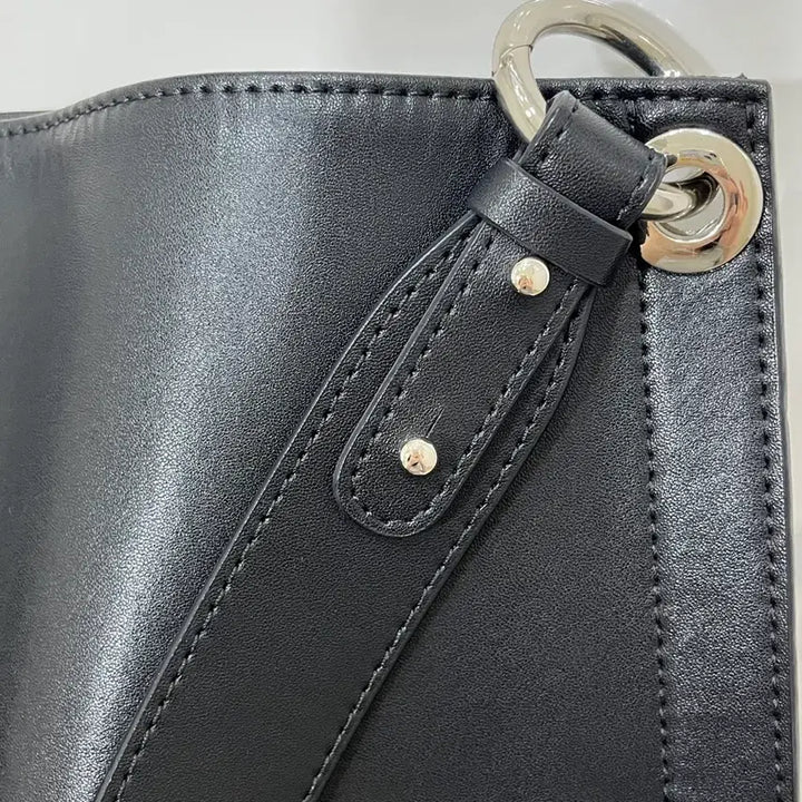 [BUNJANG] Ather &amp; Black Leather Hobo Shoulder Bag / 아더앤드 소가죽 호보백 숄더백 블랙