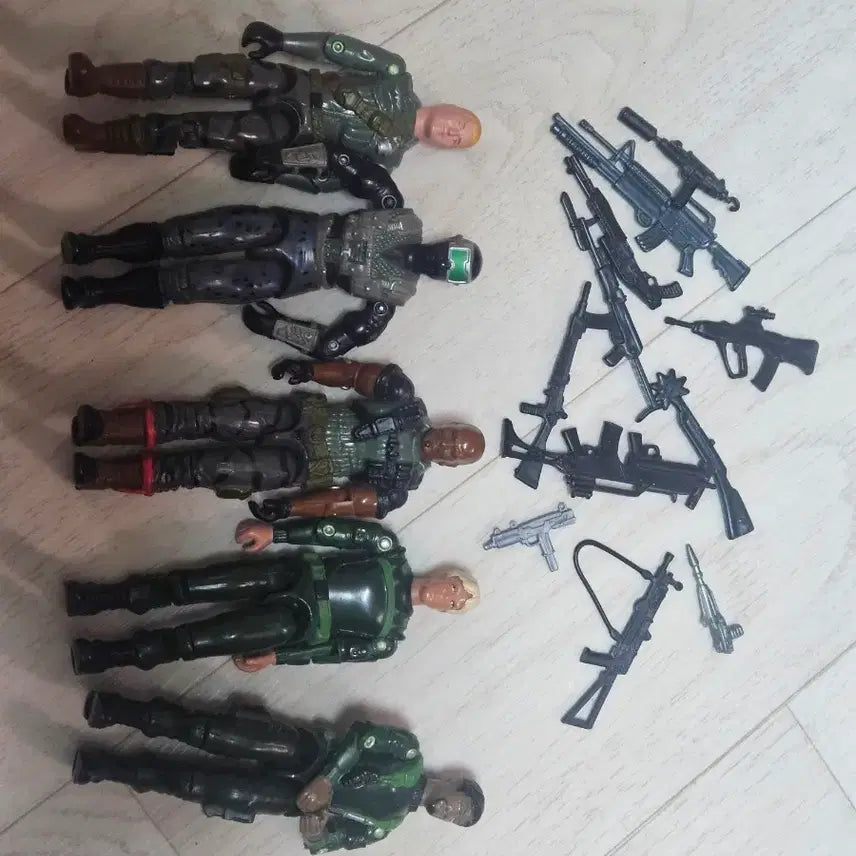 [BUNJANG] Hasbro G.I. Joe 3.75-inch Action Figure Bundle Set / 해즈브로 지아이 유격대 지아이조 사진상 일괄 3.75인치 피규어