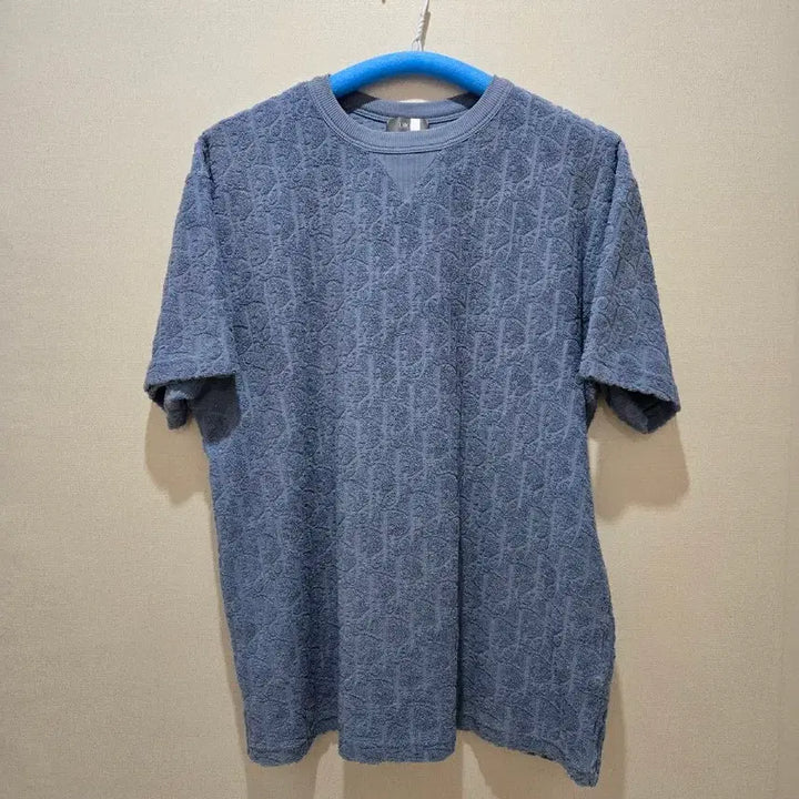 [BUNJANG] Dior Oblique Terry Short Sleeve Shirt / 디올 오블리크 테리 반팔 S