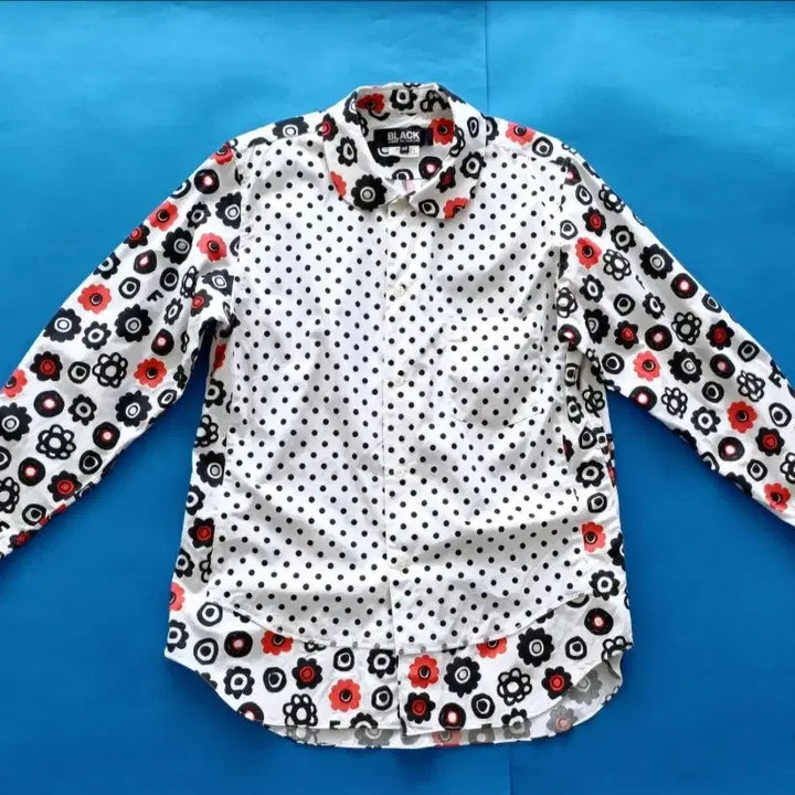 [BUNJANG] Comme des Garçons BLACK Standard Collar Shirt / 꼼데가르송 블랙 BLACK 스탠카라 셔츠