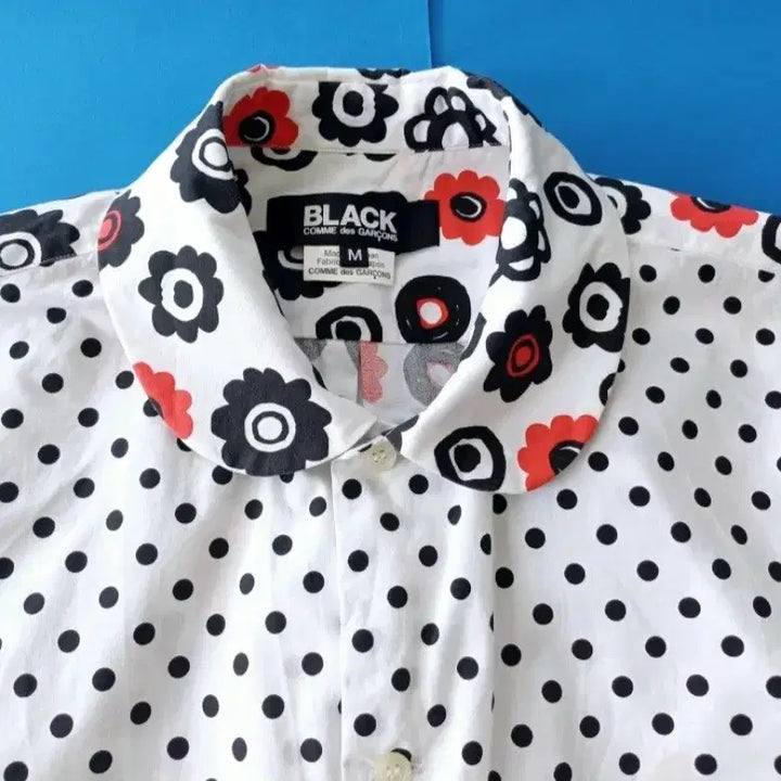 [BUNJANG] Comme des Garçons BLACK Standard Collar Shirt / 꼼데가르송 블랙 BLACK 스탠카라 셔츠