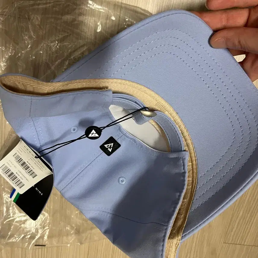 [BUNJANG] CREVE NINE Sky Blue Ball Cap / 크리브나인 CREVE NINE 하늘색 볼캡 골프